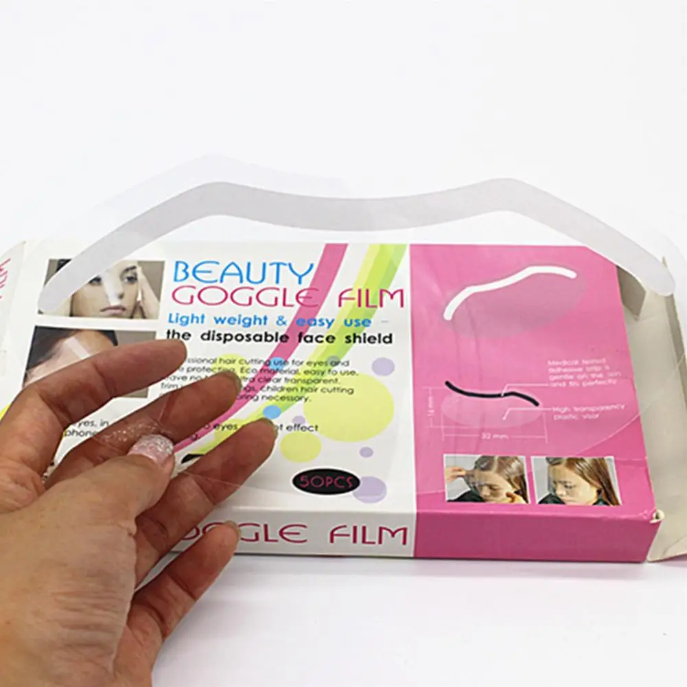 

50pcs Haircut Face Mask for Kids homeuse Hairdressing Shield Cover Hair Cutting Dyeing Protectorair Styling Care Tools for Home
