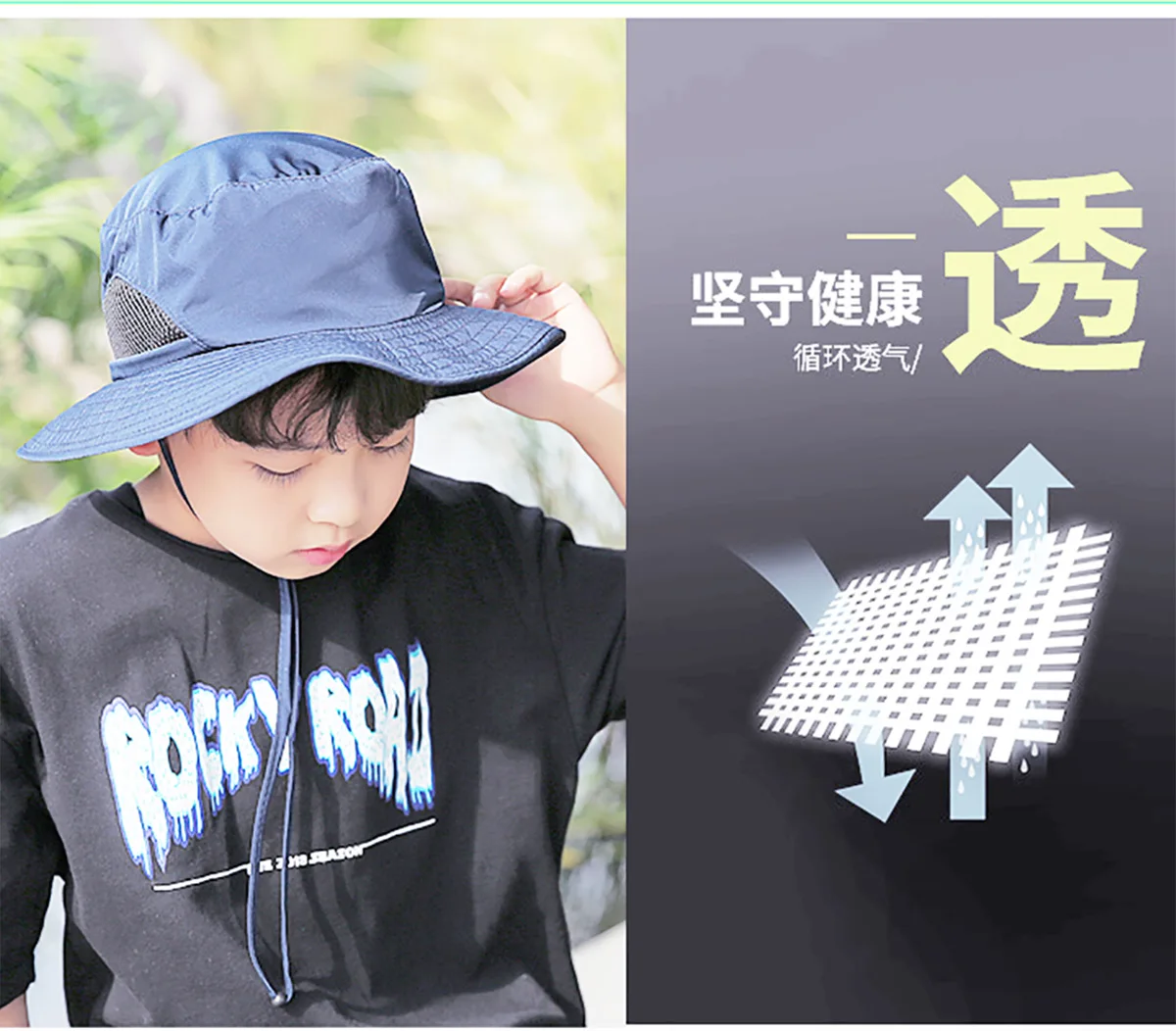 Детская Водонепроницаемая Рыбацкая шляпа для улицы с защитой от УФ-лучей