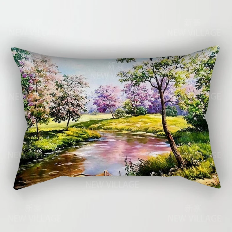 

Рождественская декоративная наволочка для домашней подушки, украшения для дома, наволочки для диванных подушек 30*50, наволочка 30x50 40x60 50*70