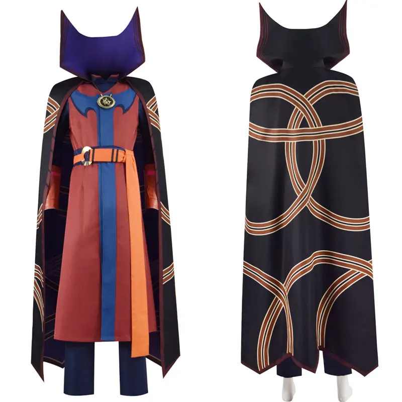 

Новинка 2022, косплей-костюм Доктора странного, костюм Доктора странного, униформа для взрослых мужчин, костюмы для Хэллоуина, карнавала, фест...