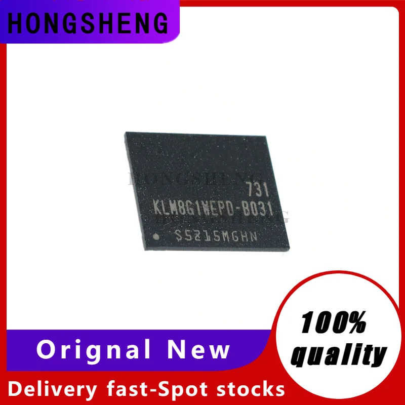 1 unids/lote KLM8G1WEPD-B031 KLM8G1WEPD KLM8G1GESD-B03Q KLM8G1GESD