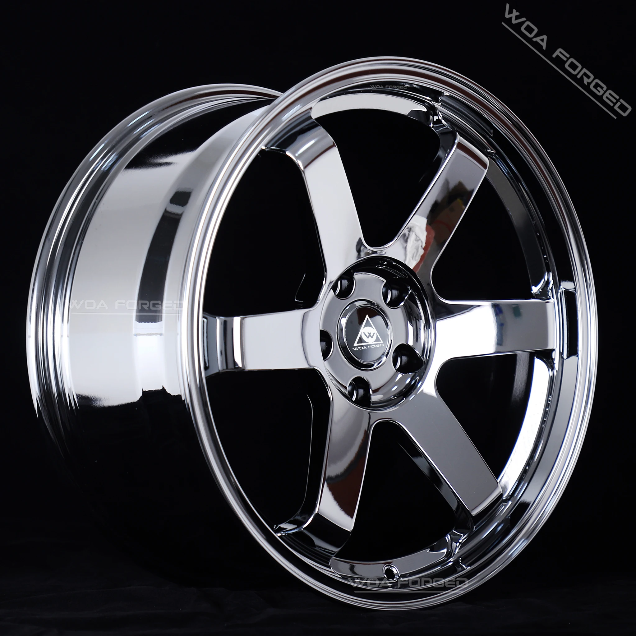 Фото Колёсные диски TE37 Triple Chrome Mirror Finished, 18, 19, 20, 21 дюйм, многоспицевые, кованые, с глубокой полкой, спортивный дизайн, облегчённые, 5x112, 5x120 для M4 F82 №2