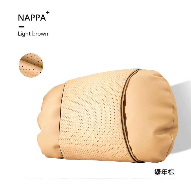 

Подголовник Автомобильный из кожи наппа, подушка под шею для Mercedes Benz Maybach S-Class, автомобильные аксессуары