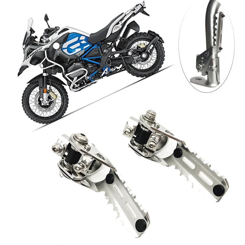 

Передние Подножки для мотоциклетного шоссе, складные подножки, зажимы 22 мм 25 мм для BMW R1200GS LC R 1200 R1200 GS adv adventure 2013-2019