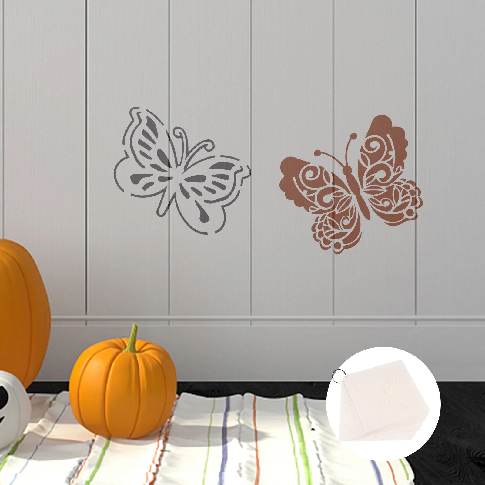 

25 шт. полые шикарные творческие фотообои трафареты бабочки Шаблоны для рисования