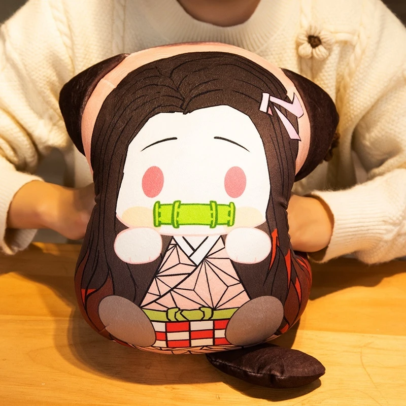 Demon Slayer Аниме No One'S Own Land Shanyi Charcoal Zhilang You Bean Плюшевая игрушка-подушка Модная