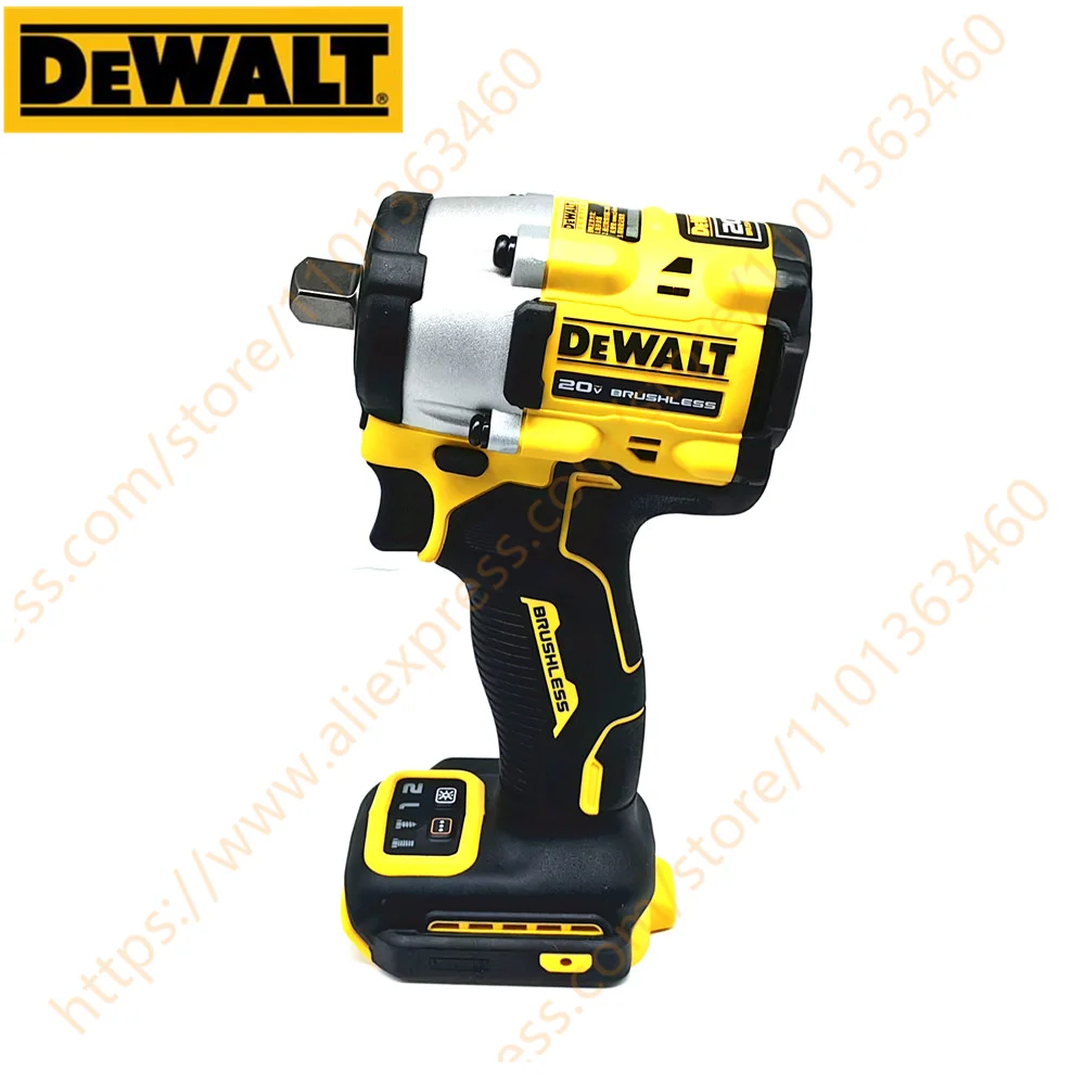 DEWALT DCF922 20V MAX 1/2 in Cordless Impact Wrench Rechargeable Automobile Maintenance Brushless Electric Wrench (Tool Only)