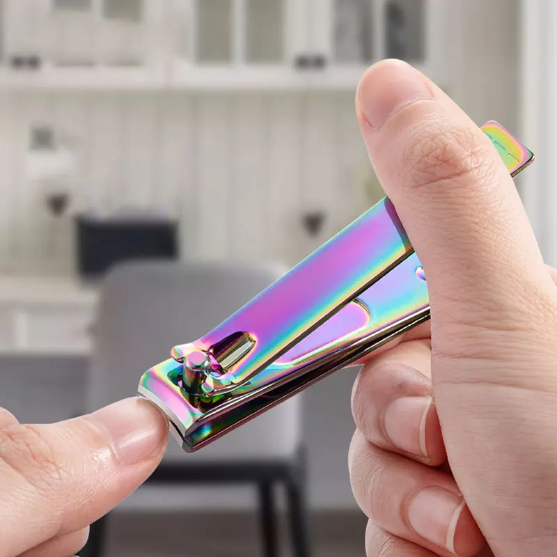 

Stainless Steel Nail Clipper Travel Fingernail Cutter Trimmer Nail File Pedicure Tool Machine Toenail Scissors Nippers Plier