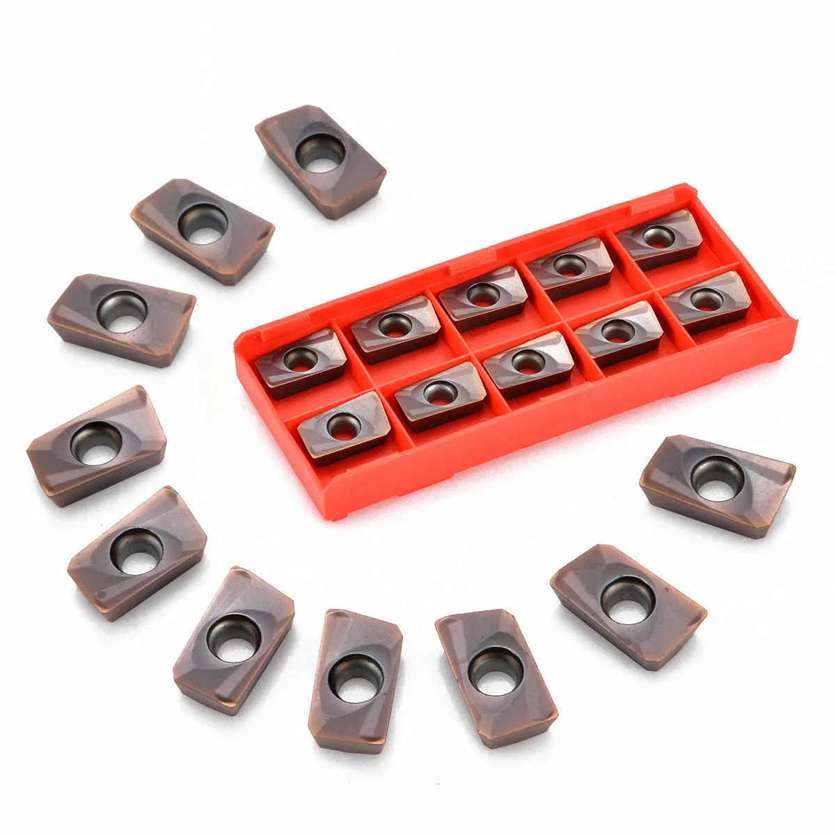 

10 Pieces Of APMT1604PDER-H2 VP15TF Carbide Blade APKT1604 25R0.8 Indexable Blade 100% Brand New High Quality