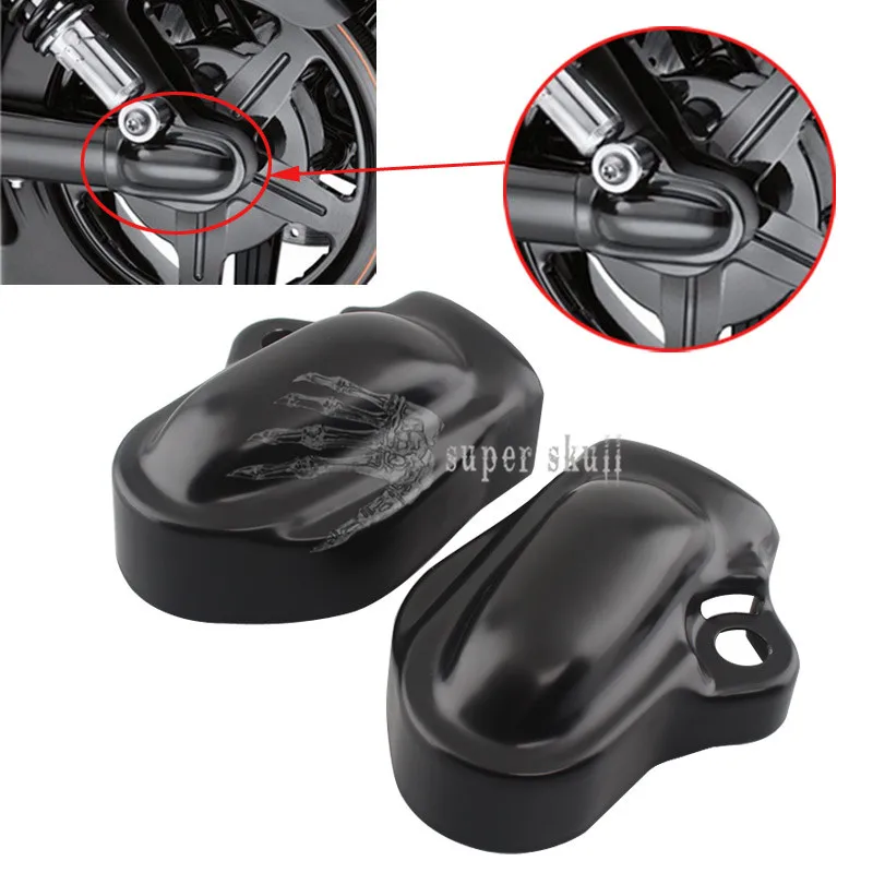 

Motorcycle Front Axle Nut Rear Axle Covers Wheel Shaft Cap Protector Guard Fit For Harley VRSC V Rod Night Rod VRSCB VRSCR VRSCD