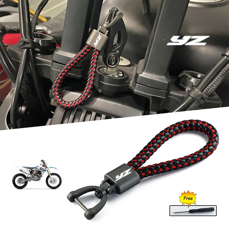 

For YAMAHA YZ 125 250F 250FX 450F 450FX 250 450 F FX Motorcycle High Quality Accessories Keyring Zinc Alloy Keychain Custom Logo