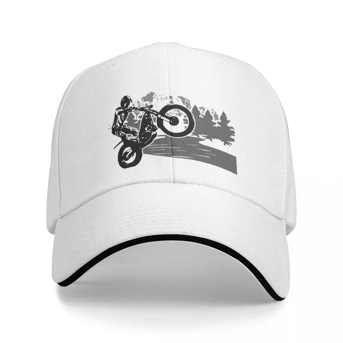 

Motor Trial Dirt Bike Motocross Motor Sport Sunprotection Cap Sun Visor Hip Hop Caps Cowboy Hat Peaked Hats