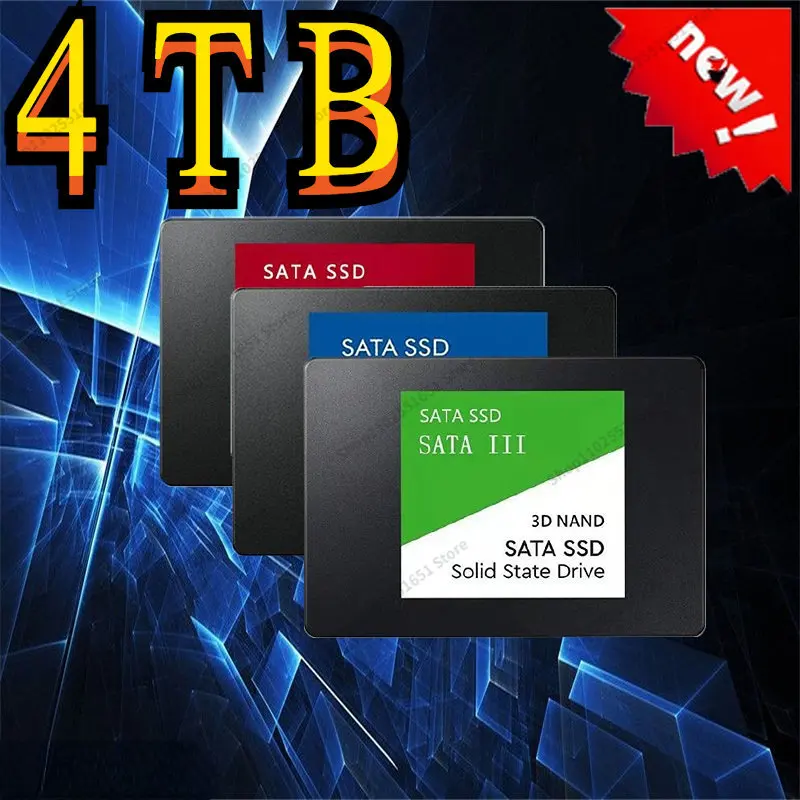 

Original 2TB SSD SATAIII 2.5"Ssd Hard Disk Drive 1TB 4TB High Speed Transfer Internal Solid State Drive For PC/Laptop mac