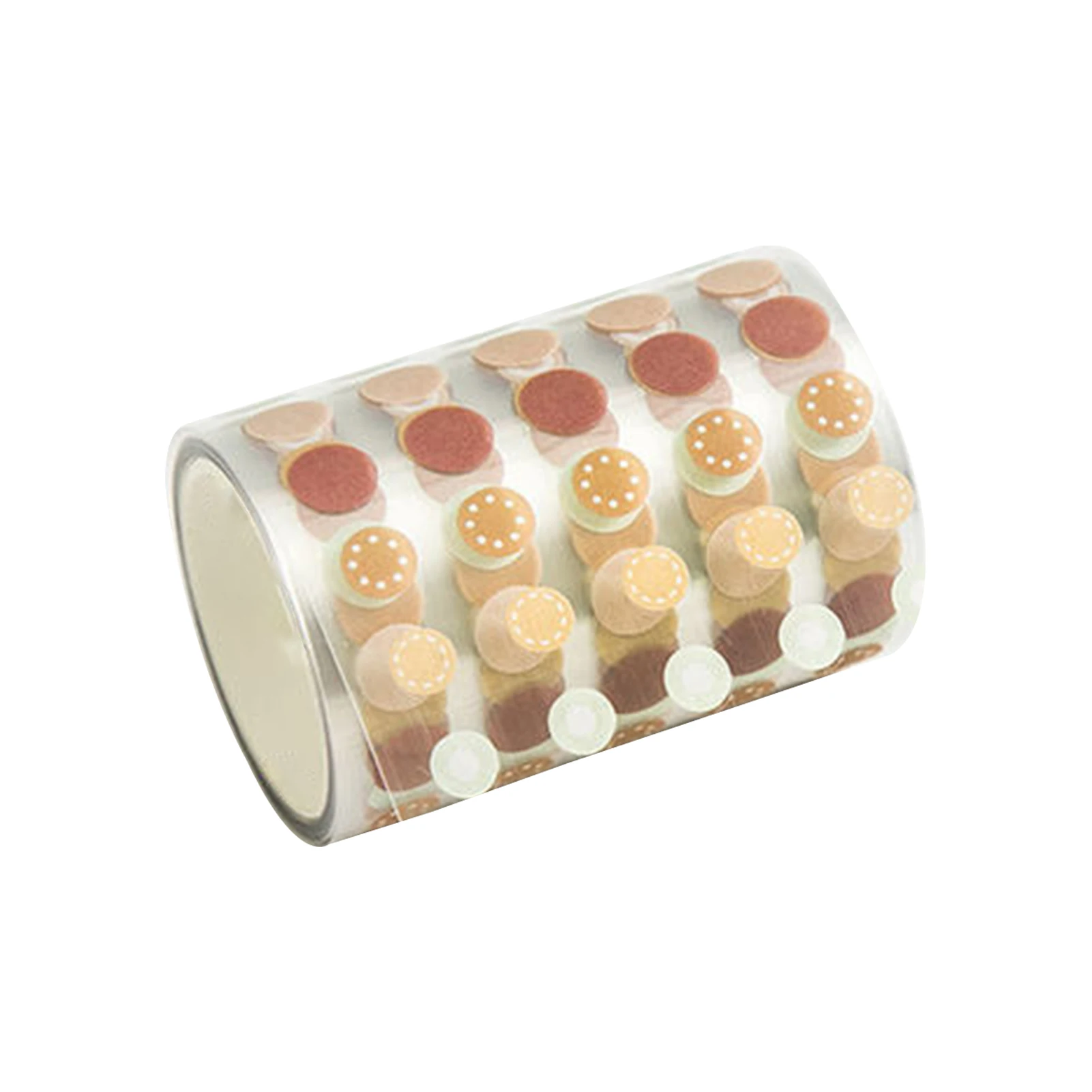 

School Supplies Round Shape Photo Scrapbooking Dot Stickers For DIY Planner Washi Tape Office Pet Ablums Cute Diary Home Decor