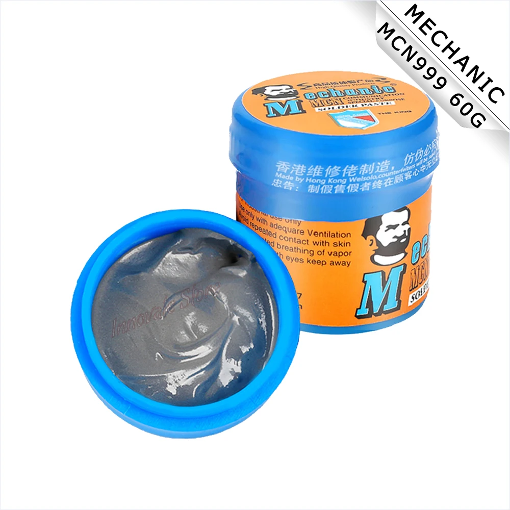 

Паяльная паста MECHANIC MCN999 60 г, 1 шт. 183 ℃ Sn63/Pb37 SMT, паяльная паста высокой совместимости, паяльная Оловянная, грязеотталкивающая паста для ремонт...
