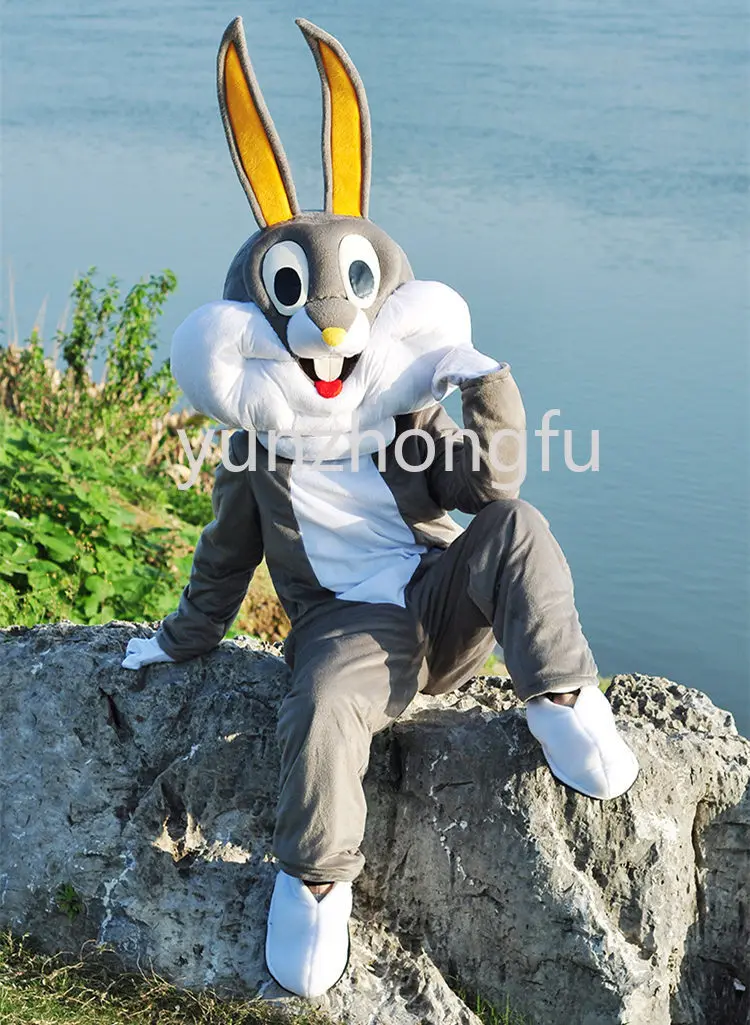 Disfraz de conejo, Bugs, conejo, mascota, personaje de dibujos animados, publicidad, fiesta, Carnaval