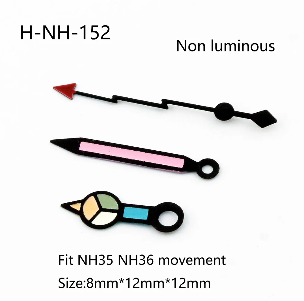 

NH35 Rainbow молния руки подходит для NH35/36/4R35/4R36 механизм часы аксессуары