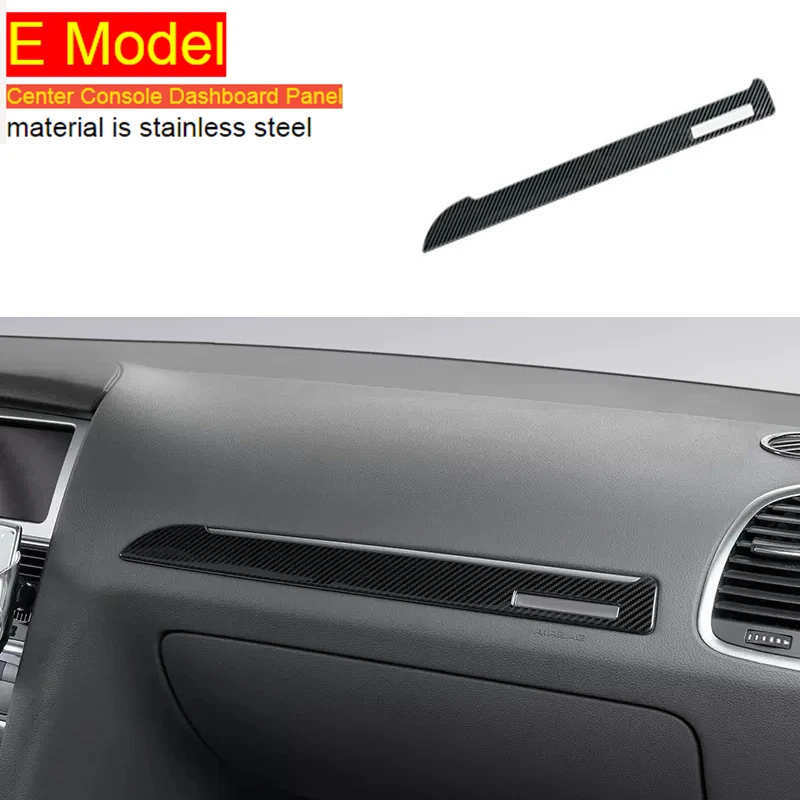 

Для Audi q7 4L 2006-2015 Стайлинг автомобиля из углеродного волокна центральная консоль панель приборной панели украшение крышка наклейки отделка автомобильные аксессуары