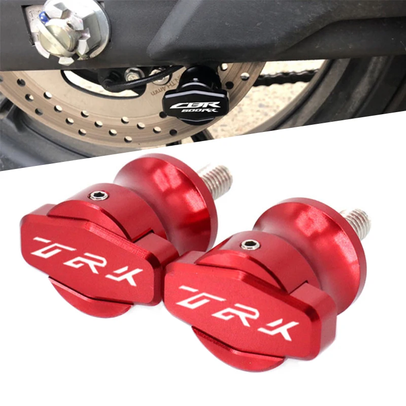 

For Benelli TRK502 TRK 502 Jinpeng 502 Jinpeng502 Motorcycle CNC Frame Stands M6 Screws sliders Swingarm Spools Slider