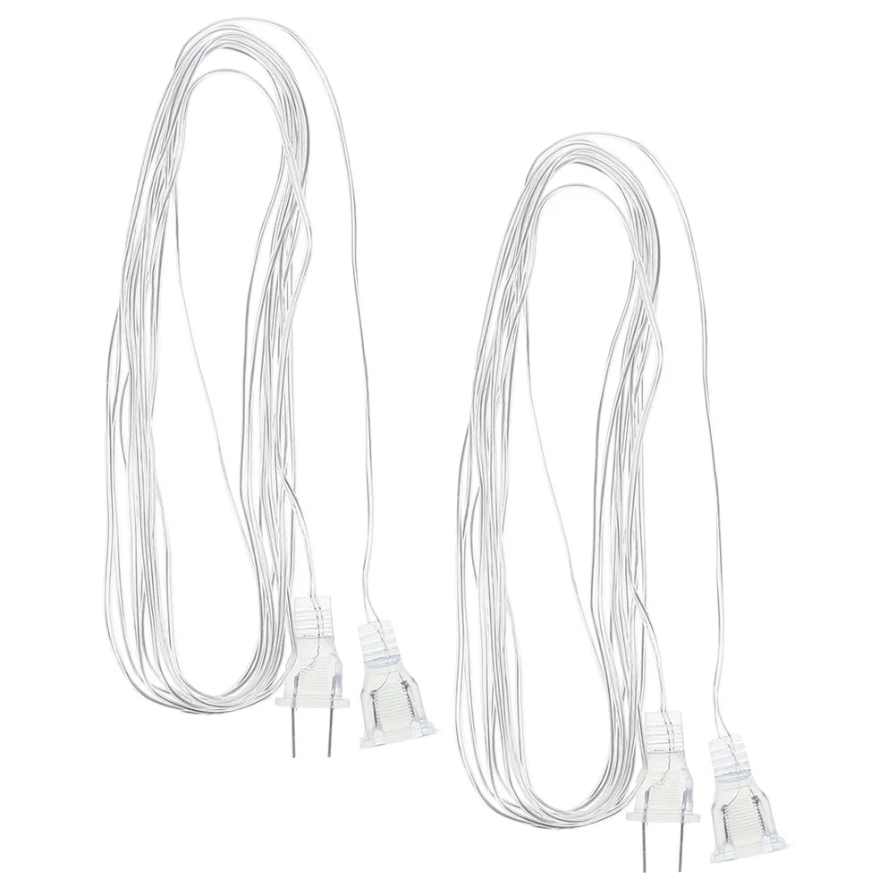

Curtain Light Extension Cord LED Lamp Cable Party String Accessory (US Plug) LED Light With Colored Light Extension Line