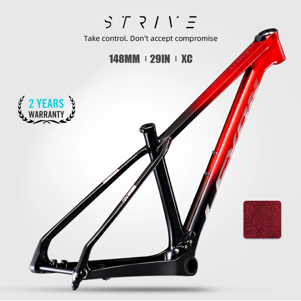 

Карбоновая рама для горного велосипеда LEXON, 148*12 мм, 15/17/19 дюймов