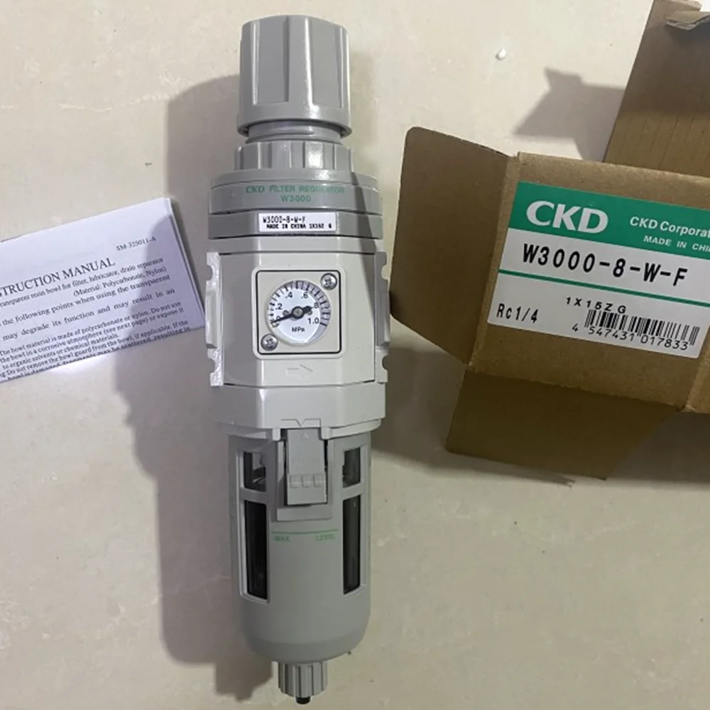 

NEW CKD w3000-8-w-f Filter Regulator 0.05-0.85MPa