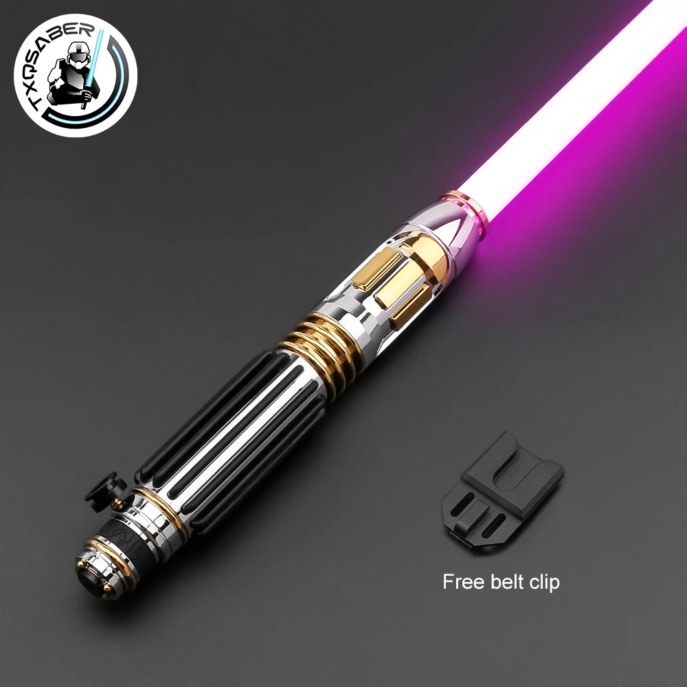 TXQSABER Mace Индуистский световой меч Neo Pixel Proffie Smooth Swing RGB с металлической ручкой Blaster