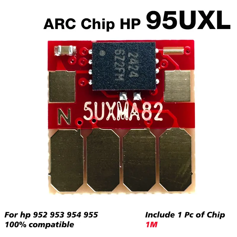 Фото ALIZEO 95U ARC чип сменный СНПЧ для HP 952 953 954 955XL, совместимый картридж OfficeJet Pro 7740 8710 8715 8720 8210 принтер №5