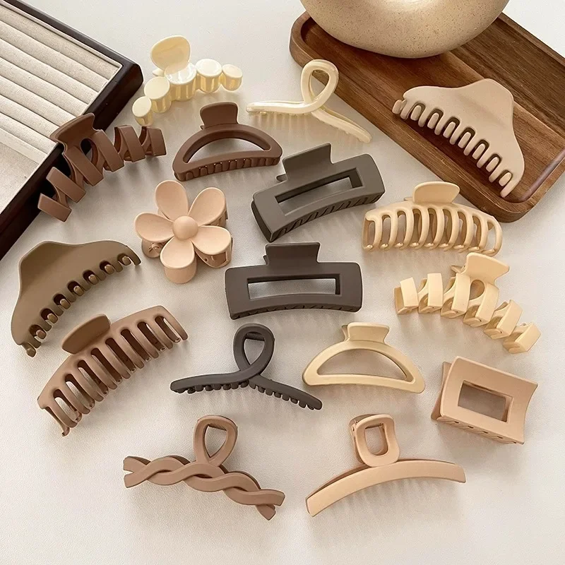 Элегантные аксессуары для волос с зажимом 14 см корейские модные очень большие