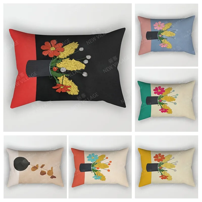 

Nordic fall home decor 30*50 throw pillow cover sofa modern abstract geometric boho living room Cushion cover 50x70 30x50 40x60