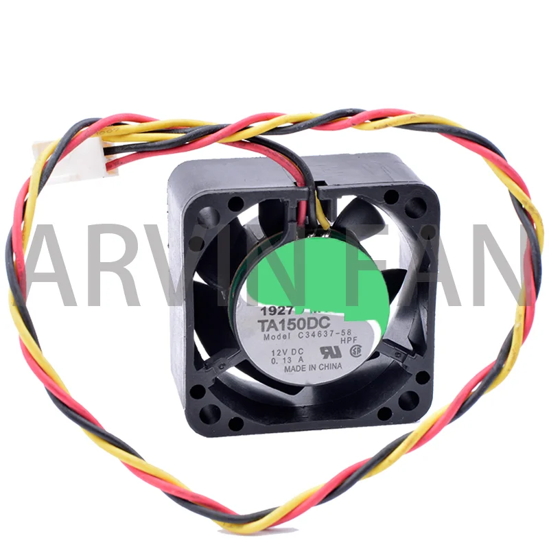 Совершенно новый оригинальный Φ 4 см 40 мм вентилятор 4020 12 в А двойной шарикоподшипник большой объем воздуха охлаждающий вентилятор