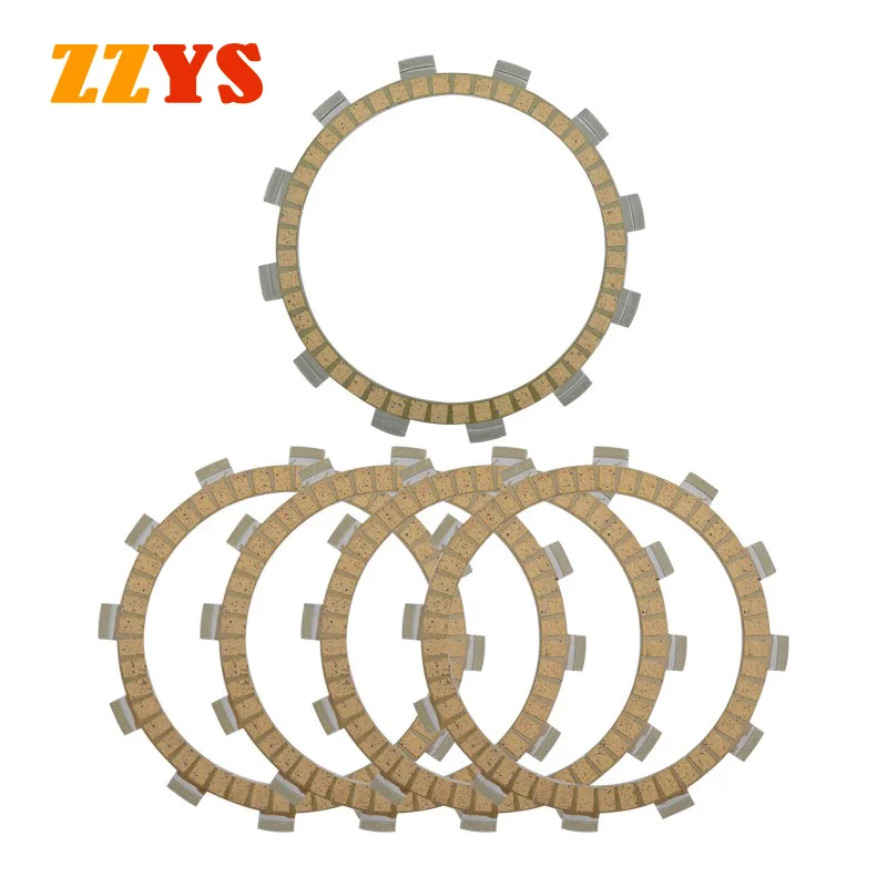 

Motorcycle Friction Clutch Plate Kit For YAMAHA FZ700 FZ700T FZ700TC FZ750 FZ750U FZ750UC FZ 700 750 FZR1000 FZR1000U FZR 1000