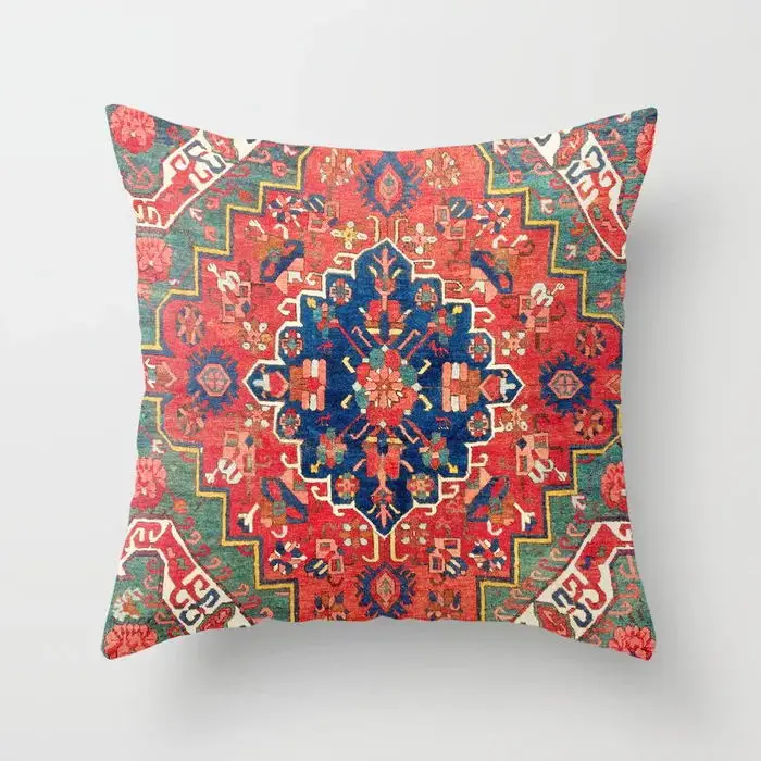Nordic ins homestay Moroccan style pillow, Indian Bohemian luxury living room, bedroom cushion, waist pillow, pillow case images - 6