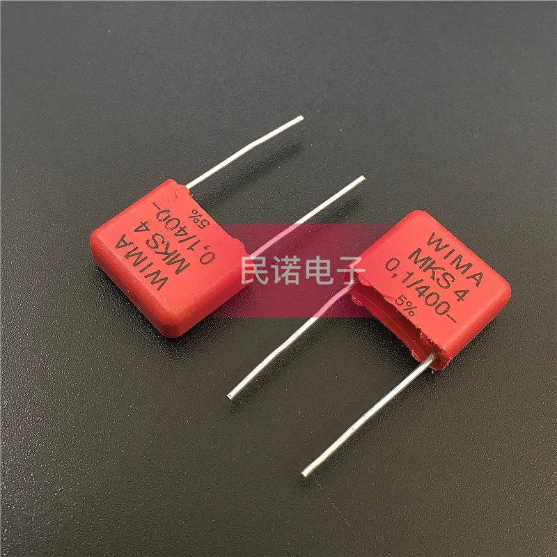 

20 шт./лот DIP емкость MKS4 400V 0,1 мкФ 400V104 100NF ширина ножки 10 мм Новый и оригинальный