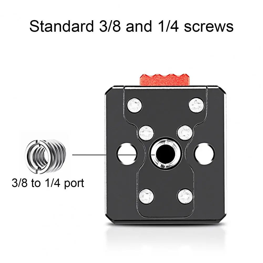

Claw Quick Release Plate Clamp For Universal Action Camera Tripod Adapter Mount Plate Board Shoulder Strap Clamp Adapter