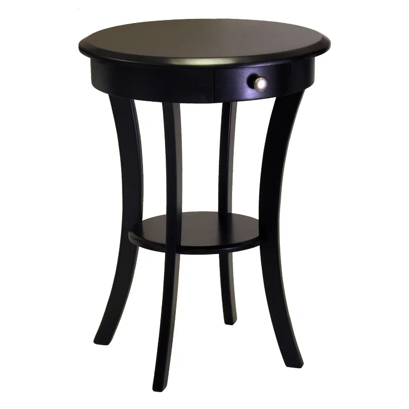 

Winsome Wood Sasha Accent Table, Черная отделка