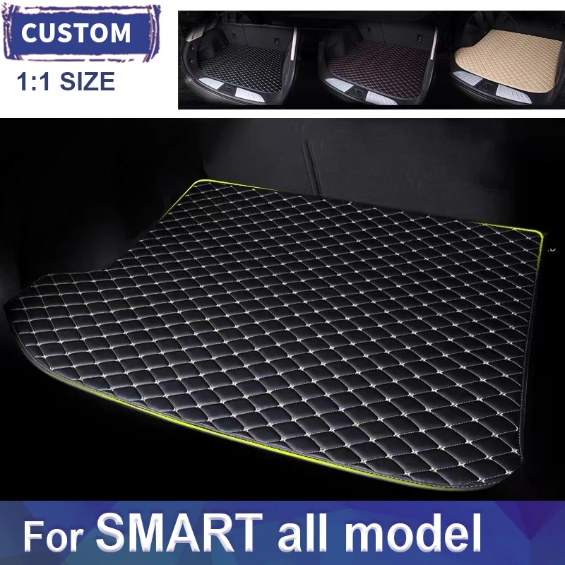 

Изготовленные на заказ коврики для багажника для Smart forfour fortwo грузовой лайнер