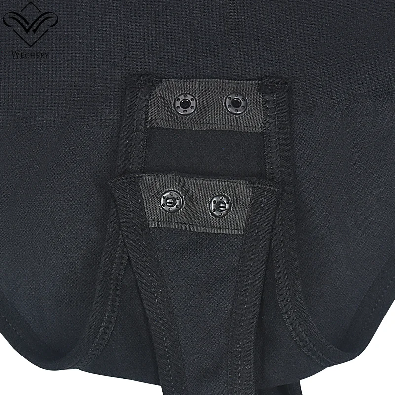 Женское боди с открытой промежностью и длинными рукавами бесшовное