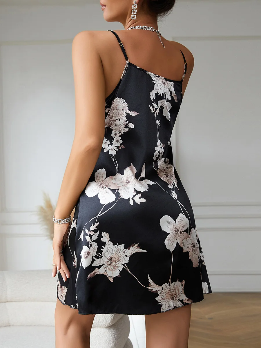 Feiyun осенне-зимняя сексуальная французская Женская милая подвесная Пижама с