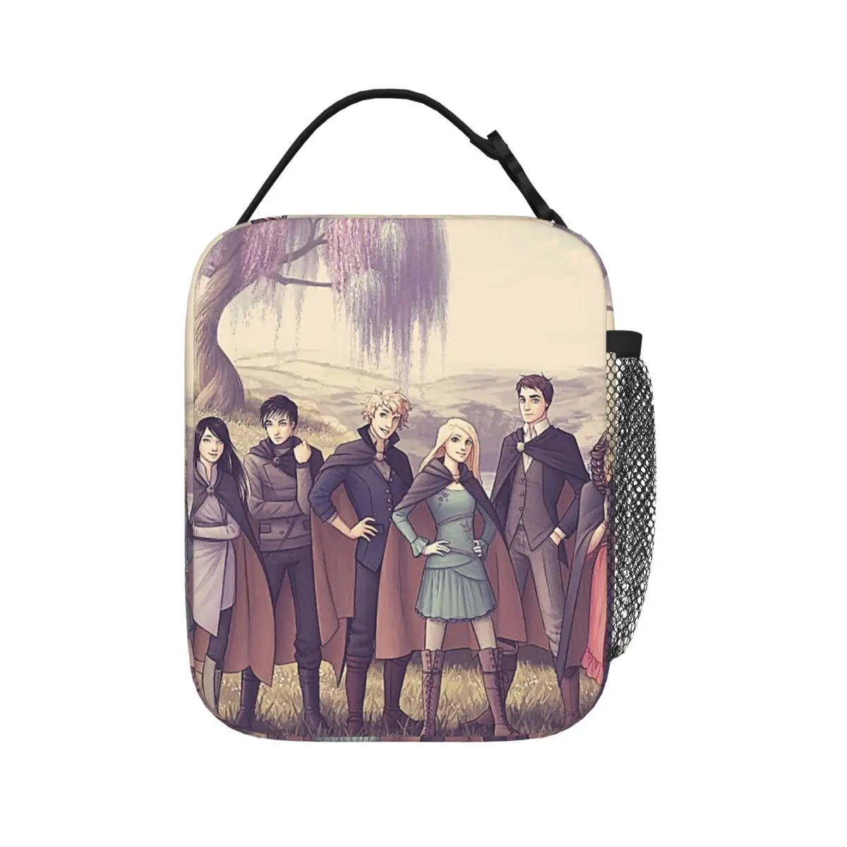 

Keeper Of The Lost Cities Character Insulated Lunch Bag Waterproof Picnic Bags Thermal Lunch Tote for Woman Work Children School