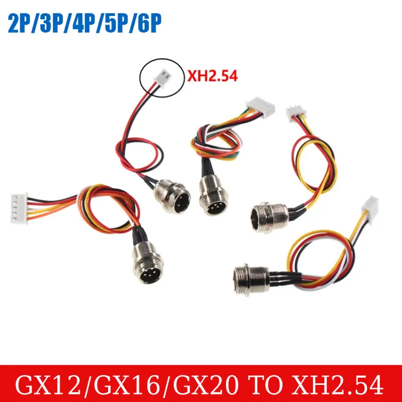 

Авиационный разъем GX12 GX16 GX20 XH2.54 2/3/4/5/6-контактный 15-30см