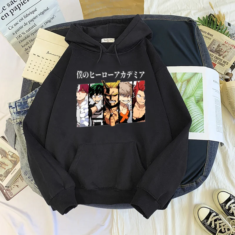 

my hero academia hoodies women 2022 y2k aesthetic women pullover Korea