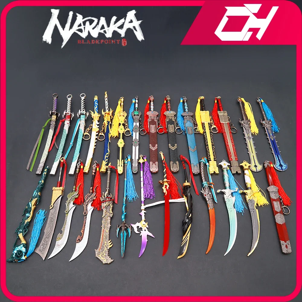 Брелки для ключей нарака: Bladepoint модель оружия Tianhai Viper Ning Canan меч-катана