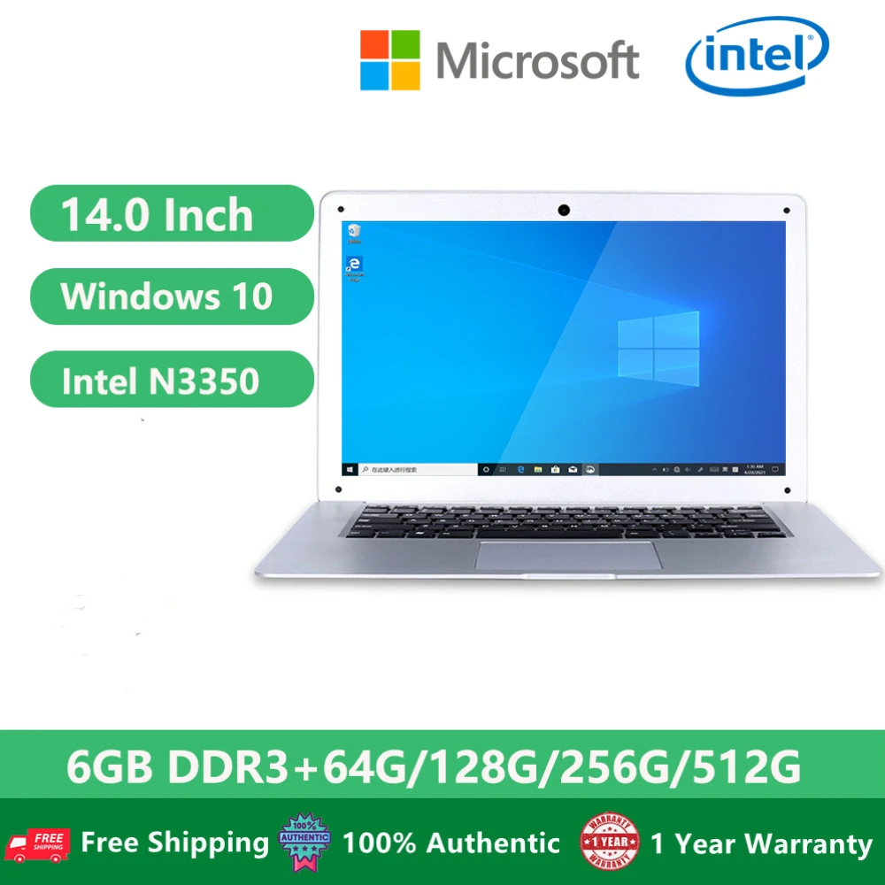 Cheapest Student Laptops Win10 Notebook Netbook 14