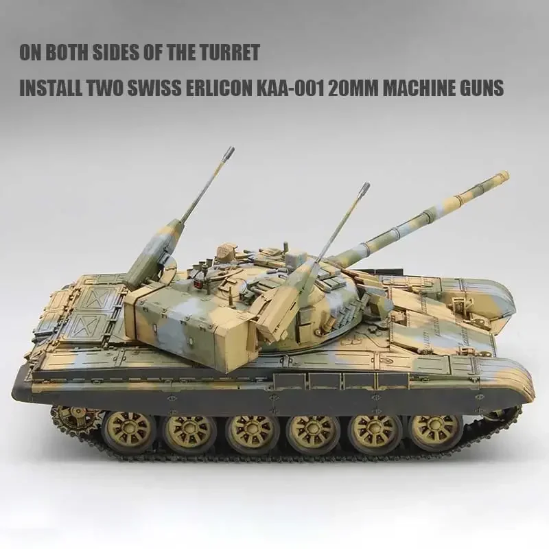 Фото Сборный модельный набор Amusing Hobby Toys DIY 35A039 1/35: Основной боевой танк Словакии T-72M2 №1