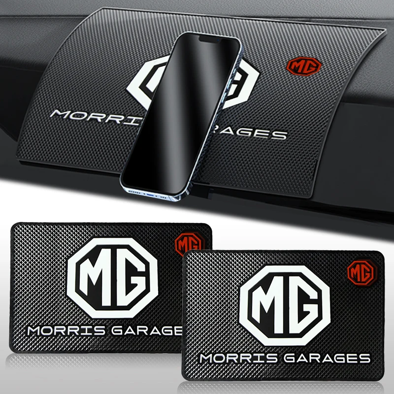 

Универсальный нескользящий липкий коврик для приборной панели автомобиля, нескользящий для MG 3 5 6 7 GT GS Hector HS ZS ZX EZS, аксессуары для планшетов