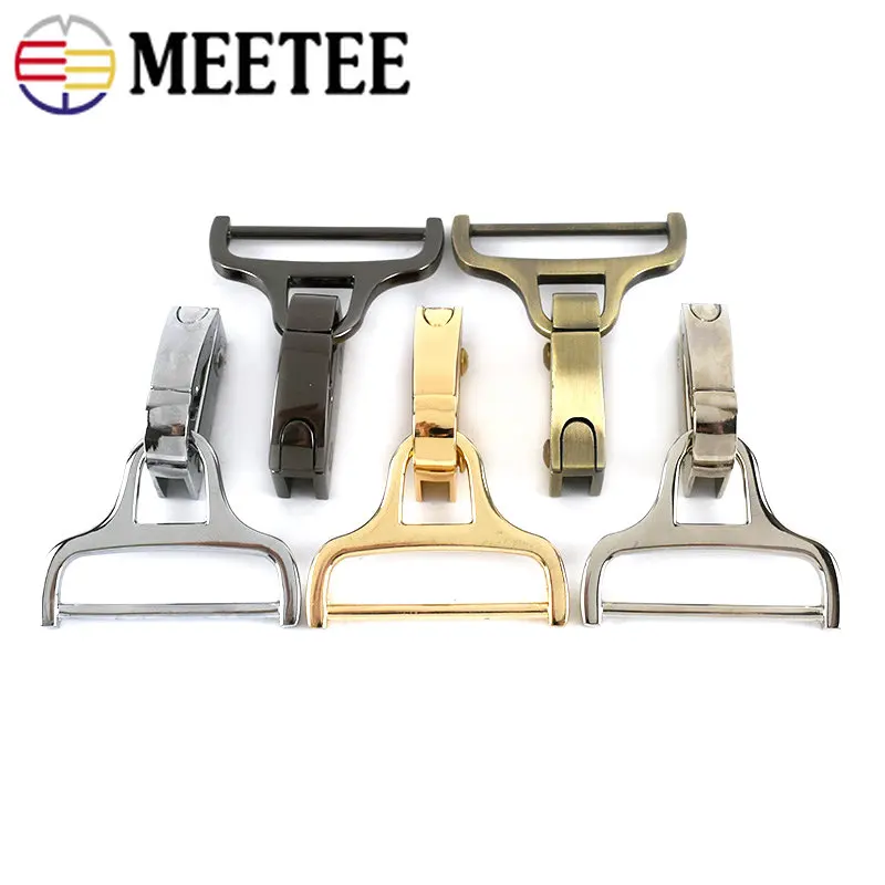 

2/4Set Metal Spring Clip Trigger Snap Hook Side Clasp Belt Buckle Bag Strap Connector Leash lanyard Carabiner Hanger Accessories