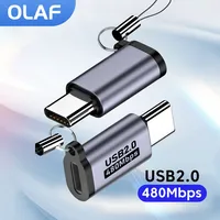 Адаптер Micro USB — Type c — Lightning USB 2.0 — Type c Быстрая зарядка Передача данных USB c Адаптер Lightning для iPhone