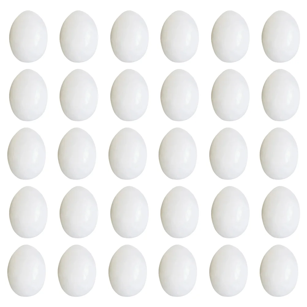 

Eggs Pigeon Hatching Fake Birds Dove Plastic Crafts Bird Artificial Simulation White Diy Training Parrot Easter Toys Kid False