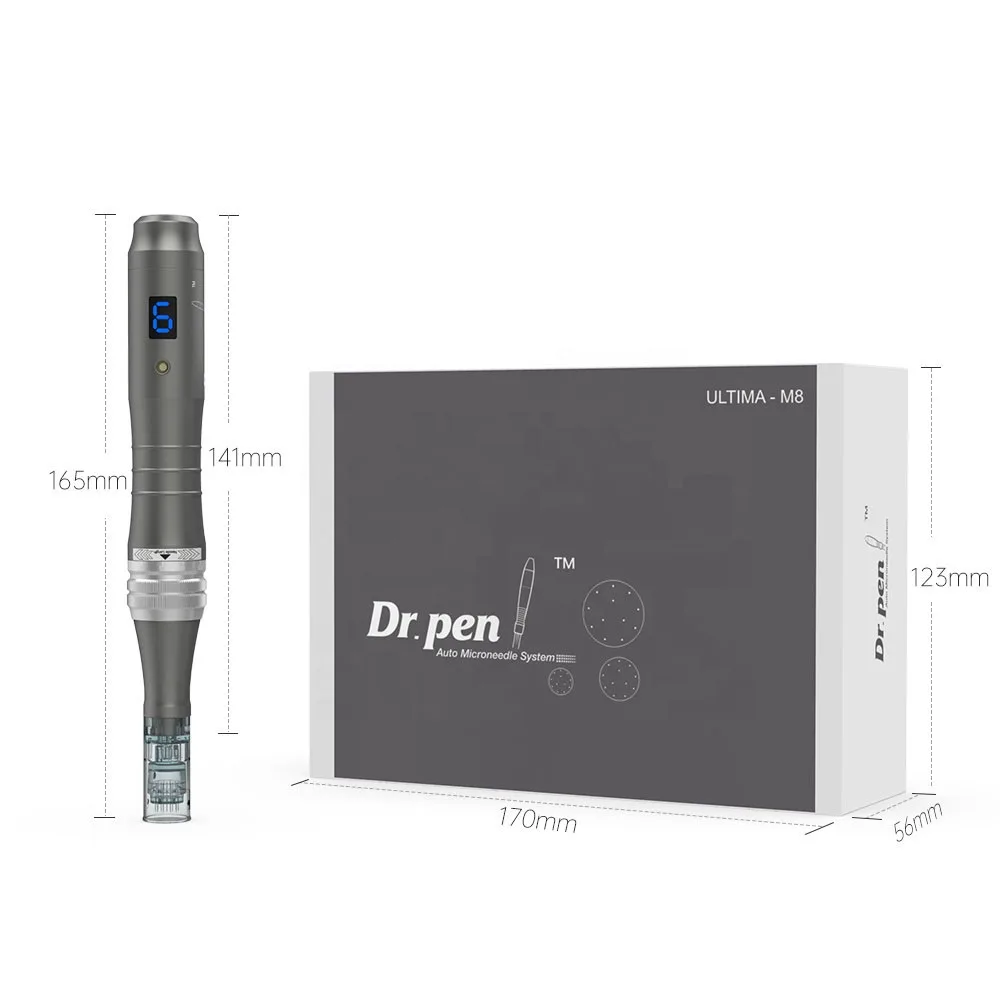 NEW Dr.pen Ultima M8 Wireless Professional Derma Pen Electric Skin Care Kit Microneedle Therapy System Beauty Machine